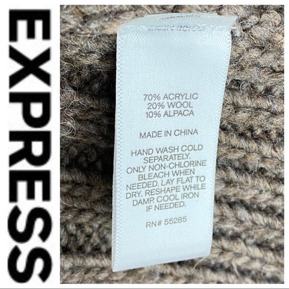 💕SALE💕 Express Wool Blend Cardigan Sweater - Picture 4 of 8